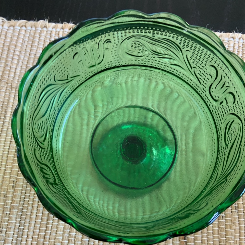 Vintage EO Brody pedestal dish - Picture 2 of 4
